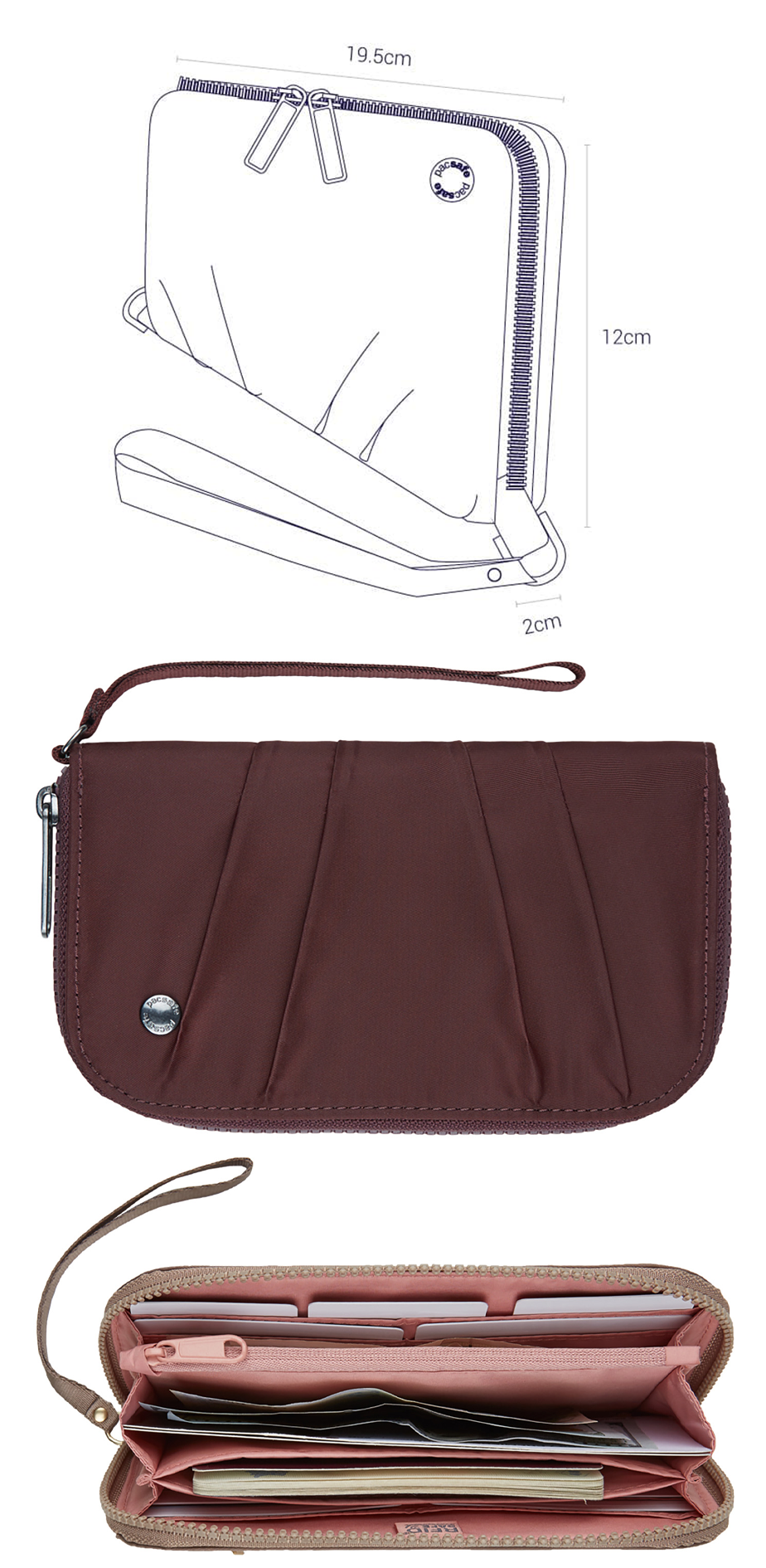 CITYSAFE CX Wristlet Wallet